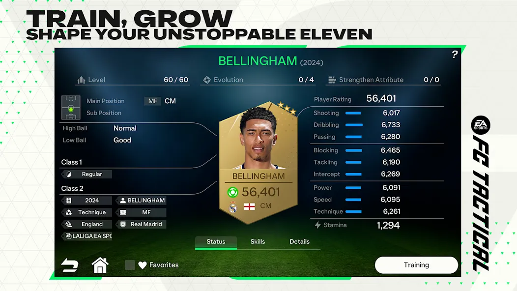 EA SPORTS FC™ Tactical (Игра в футбол  Тактический Футбол) [МОД Бесконечные деньги] Screenshot 2