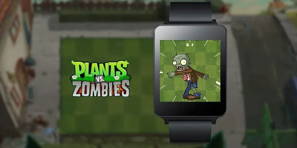 Plants vs. Zombies™ Watch Face [МОД Unlimited Money] Screenshot 2