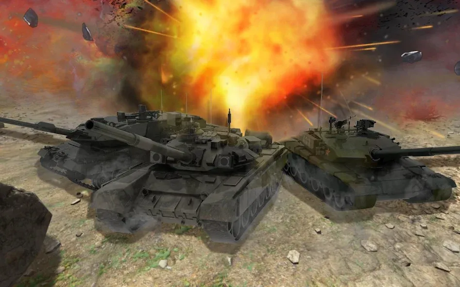 Real Tank Battle : War Machine (Реальное танковое сражение) [МОД Много денег] Screenshot 4