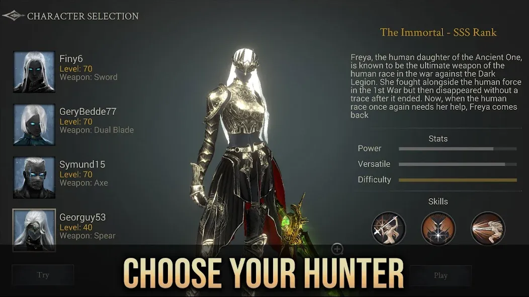 Demon Hunter: Premium (Демон Хантер) [МОД Все открыто] Screenshot 2