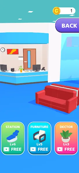 Earwax Clinic (Ушная сера клиника) [МОД Бесконечные монеты] Screenshot 3