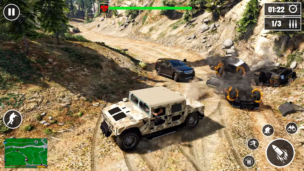 Truck Simulator Games 3D (Трак Симулятор Армейские Игры 3D) [МОД Бесконечные монеты] Screenshot 4