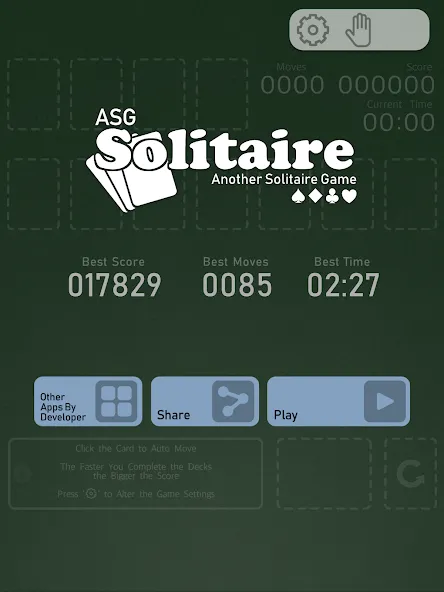 Solitaire - ASG (Солитр) [МОД Бесконечные монеты] Screenshot 4