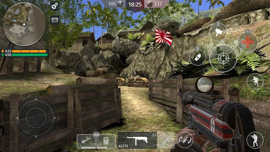 World War 2: Shooting Games (Вторая мировая война) [МОД Unlocked] Screenshot 1