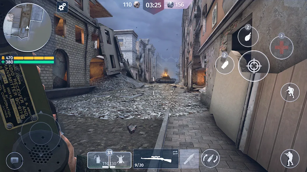 World War 2: Shooting Games (Вторая мировая война) [МОД Unlocked] Screenshot 2