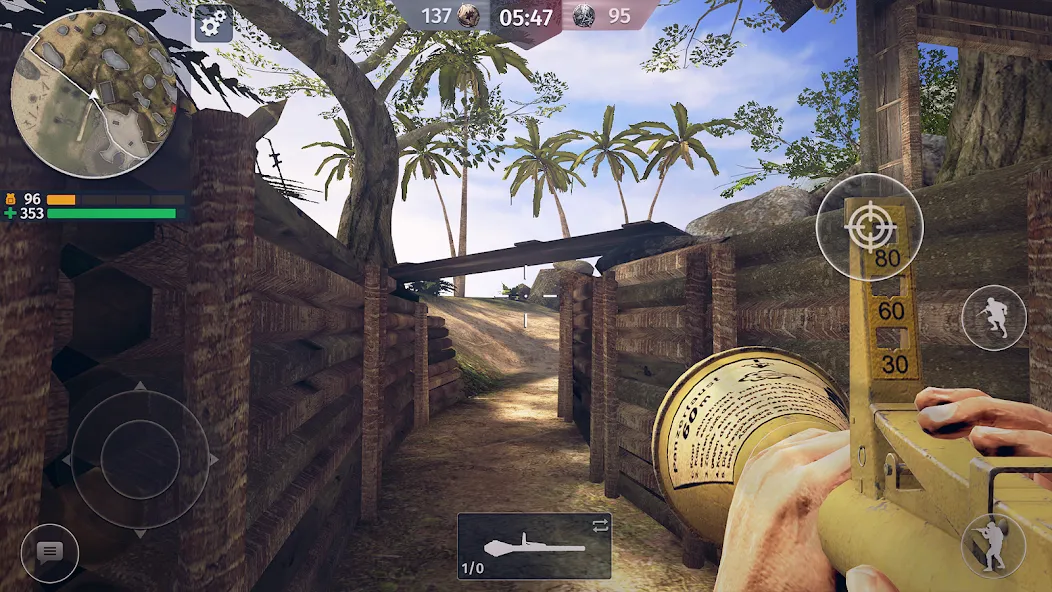 World War 2: Shooting Games (Вторая мировая война) [МОД Unlocked] Screenshot 4