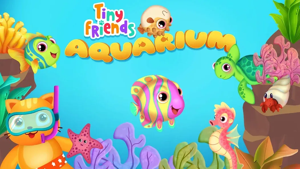 Baby Aquarium - Fish game [МОД Все открыто] Screenshot 4