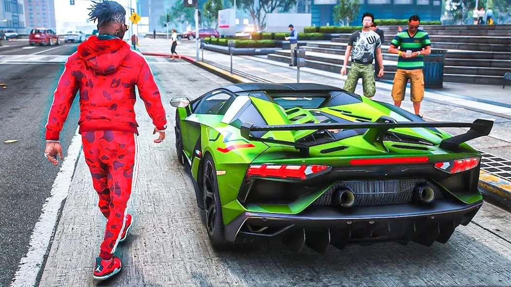 Grand Theft Shooting Games 3D (Мафия Сити Варс Бандитские Игры) [МОД Menu] Screenshot 2