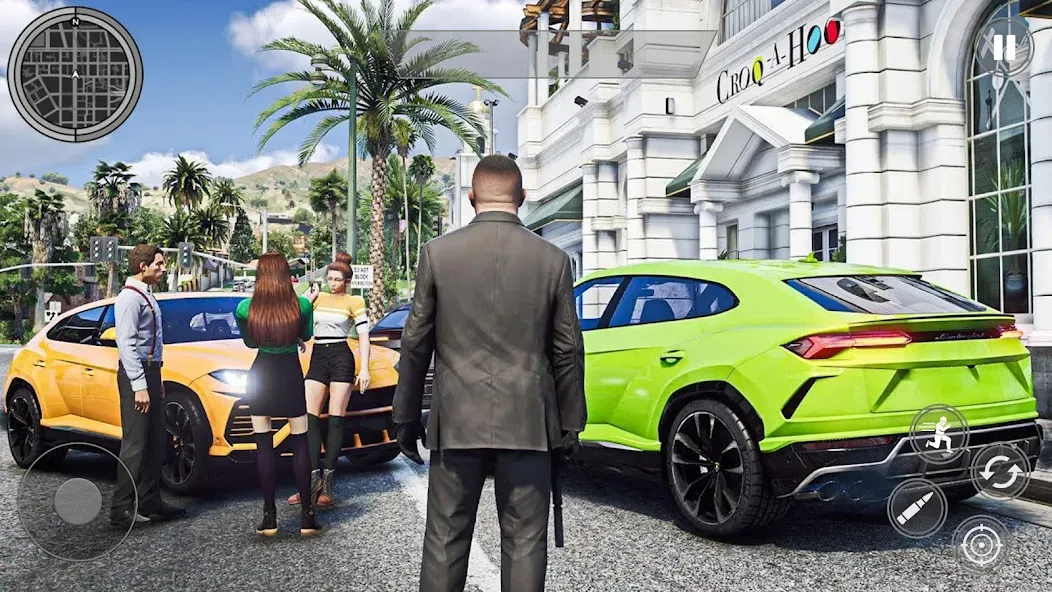 Grand Theft Shooting Games 3D (Мафия Сити Варс Бандитские Игры) [МОД Menu] Screenshot 4