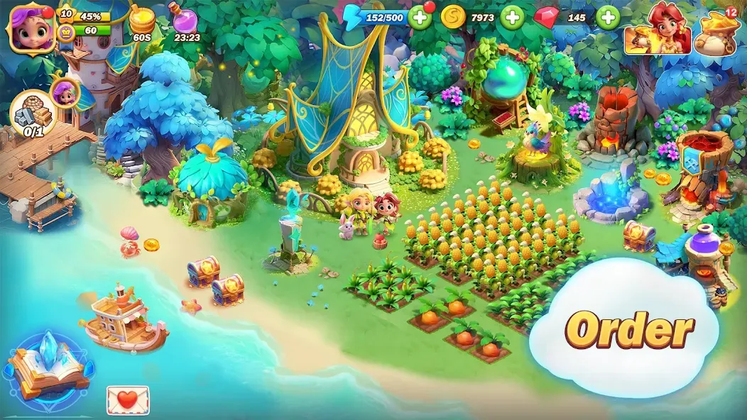 Pixie Island - Farming Game (Пикси Айленд) [МОД Menu] Screenshot 5