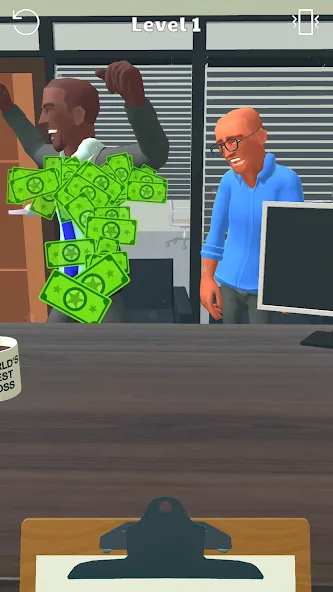 Boss Life 3D: Office Adventure (Босс Лайф 3Д) [МОД Unlimited Money] Screenshot 2