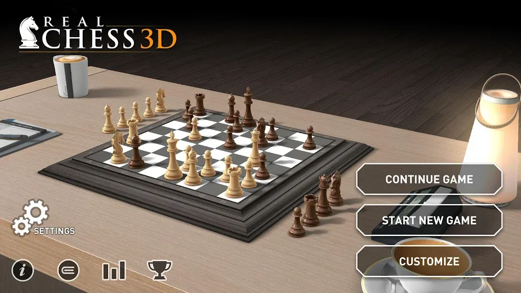 Real Chess 3D (Реал Чесс 3Д) [МОД Бесконечные деньги] Screenshot 3