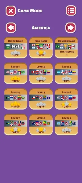 Country Flags World Quiz Game [МОД Menu] Screenshot 2