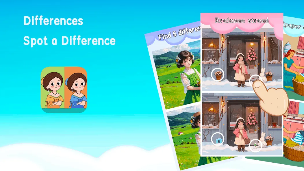 Differences: Spot a Difference (Диференсес) [МОД Unlocked] Screenshot 5