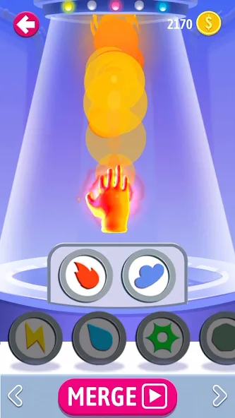 Elemental Gloves - Magic Power (Элементальные перчатки) [МОД Unlocked] Screenshot 1