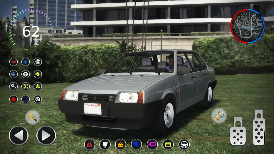 21099 Lada: Russian Racer Max [МОД Menu] Screenshot 1