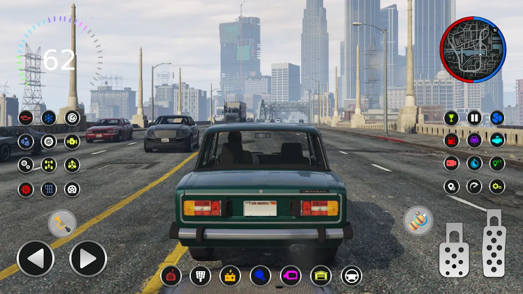 2106 VAZ: Lada Drift & Racing [МОД Много монет] Screenshot 2