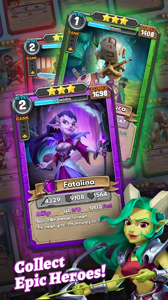 Dragon Strike: Puzzle RPG (Драгон Страйк) [МОД Unlocked] Screenshot 2