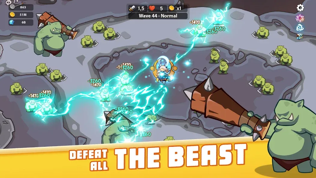 Empire Survivor: Idle Defense (Импайр Кингдом) [МОД Много денег] Screenshot 2