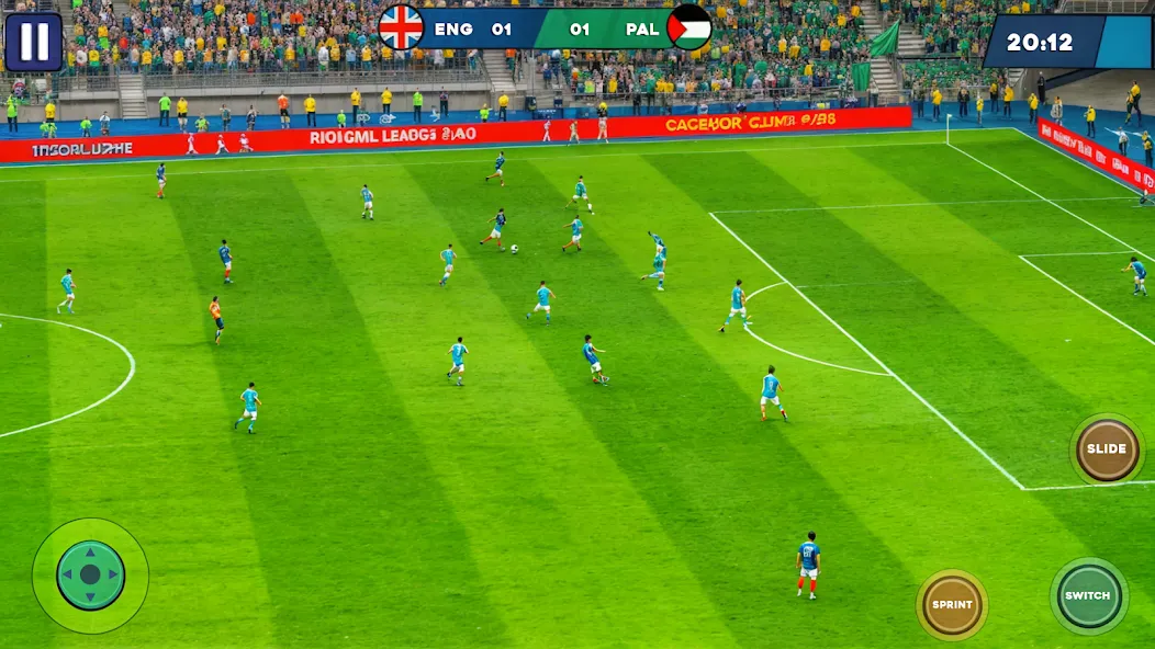 Soccer Games Football League (Соккер Геймс Футбол 2023) [МОД Бесконечные монеты] Screenshot 4