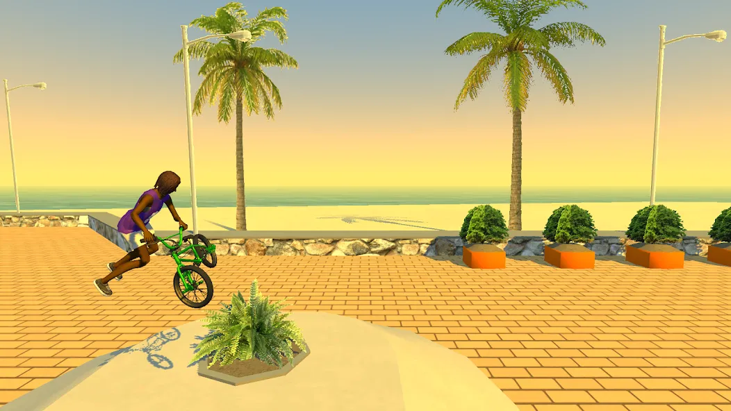 Street Lines: BMX (Стрит Лайнз) [МОД Бесконечные деньги] Screenshot 1