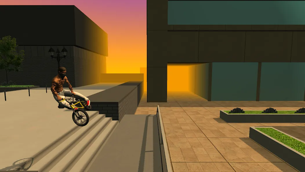 Street Lines: BMX (Стрит Лайнз) [МОД Бесконечные деньги] Screenshot 2