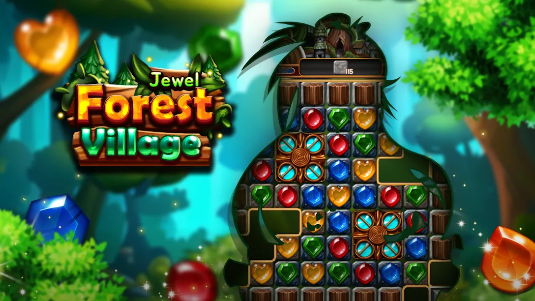 Jewel Forest Village (Джуэл Форест Виллидж) [МОД Unlimited Money] Screenshot 5