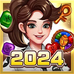 Взломанная Jewel World Museum (Джуэл Ворлд Музеум)  [МОД Mega Pack]