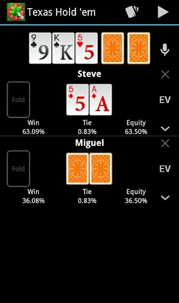 Poker Calculator [МОД Много денег] Screenshot 1