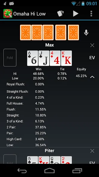 Poker Calculator [МОД Много денег] Screenshot 2