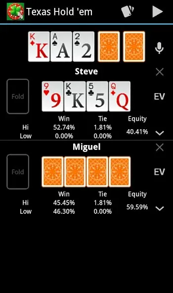 Poker Calculator [МОД Много денег] Screenshot 3