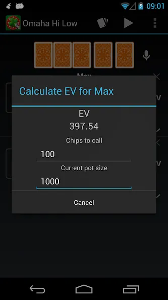 Poker Calculator [МОД Много денег] Screenshot 5