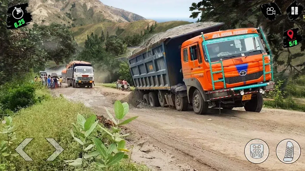 Cargo Truck Simulator Games 3D (Американский симулятор вождения грузовика) [МОД Unlimited Money] Screenshot 1