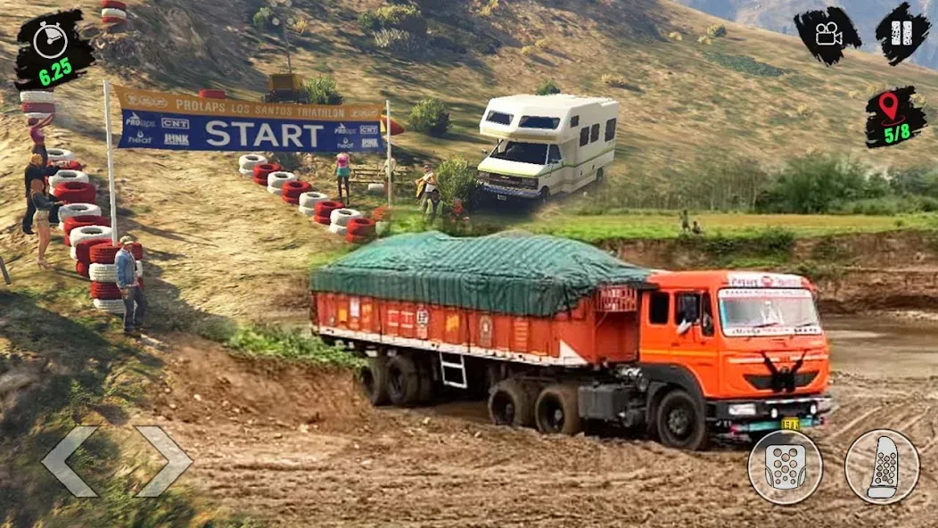 Cargo Truck Simulator Games 3D (Американский симулятор вождения грузовика) [МОД Unlimited Money] Screenshot 3