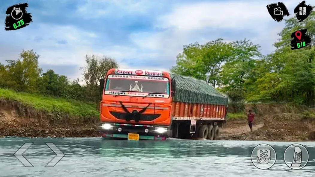 Cargo Truck Simulator Games 3D (Американский симулятор вождения грузовика) [МОД Unlimited Money] Screenshot 4