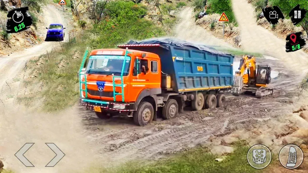 Cargo Truck Simulator Games 3D (Американский симулятор вождения грузовика) [МОД Unlimited Money] Screenshot 5