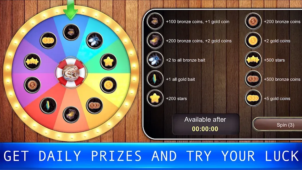 Fish rain: sport fishing [МОД Много монет] Screenshot 3