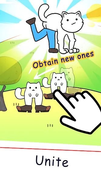 Cat Game Purland offline games (Пурр) [МОД Unlocked] Screenshot 1