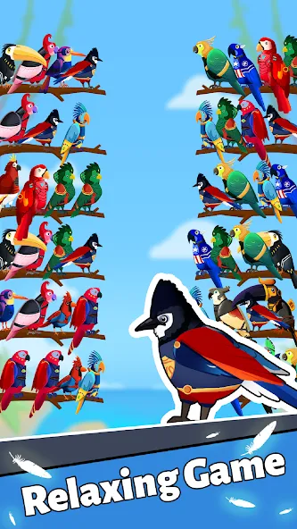 Bird Puzzle - Color Game [МОД Unlocked] Screenshot 5