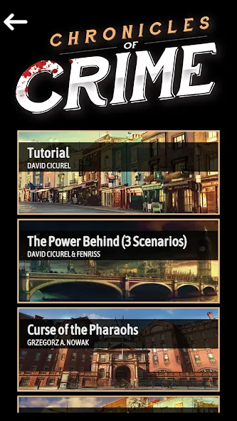 Chronicles of Crime [МОД Menu] Screenshot 5
