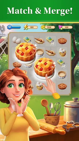 Merge Mansion (Мердж Мэншн) [МОД Много монет] Screenshot 1