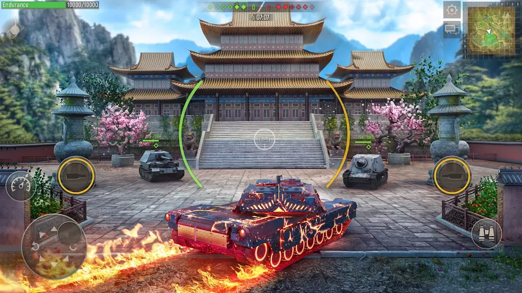 Battle Tanks: Tank Games WW2 (Бэтл Тэнкс) [МОД Unlimited Money] Screenshot 1