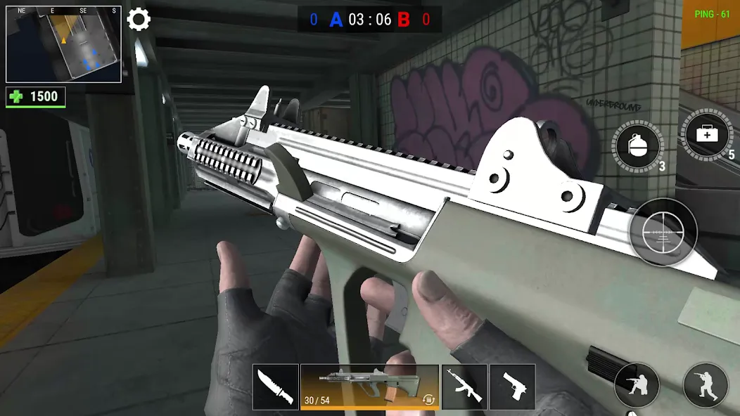 Modern Gun: Shooting War Games (Модерн Ган) [МОД Бесконечные деньги] Screenshot 3