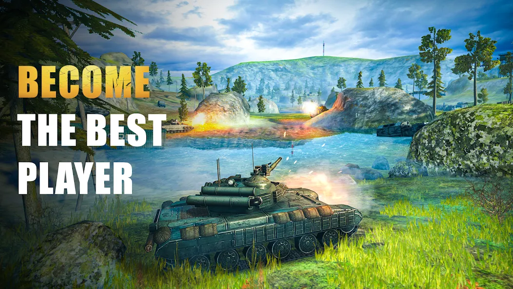 Tank Force: Tank games blitz [МОД Mega Pack] Screenshot 2