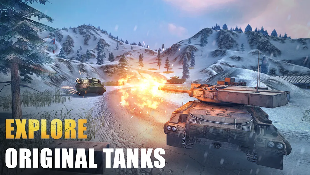 Tank Force: Tank games blitz [МОД Mega Pack] Screenshot 4