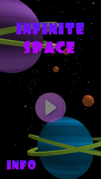 Infinite Space 3D (Инфинити Спейс 3Д) [МОД Menu] Screenshot 1