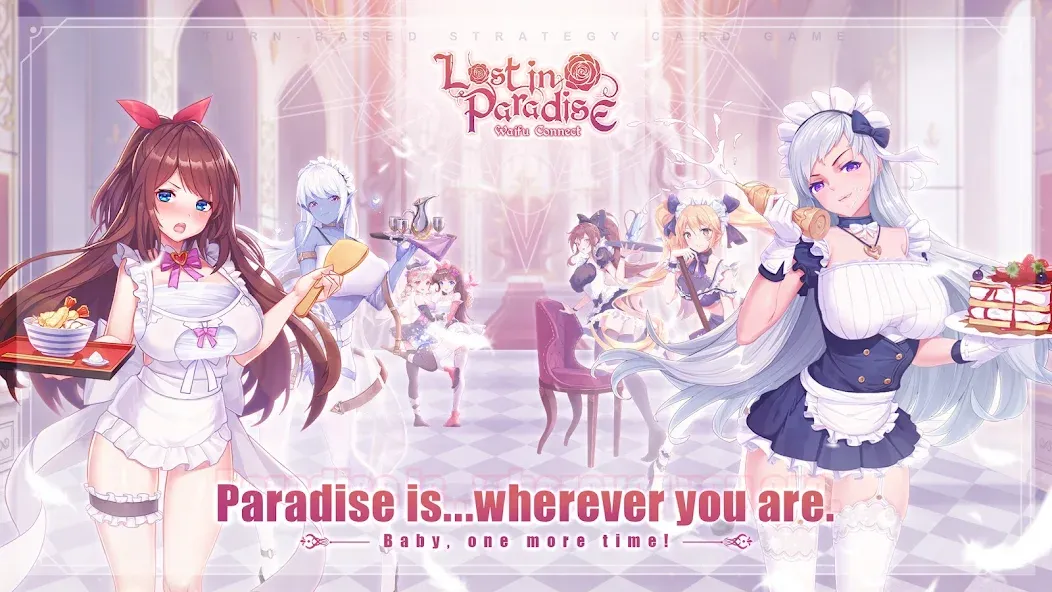 Lost in Paradise:Waifu Connect (Лост ин Парадайз) [МОД Menu] Screenshot 1