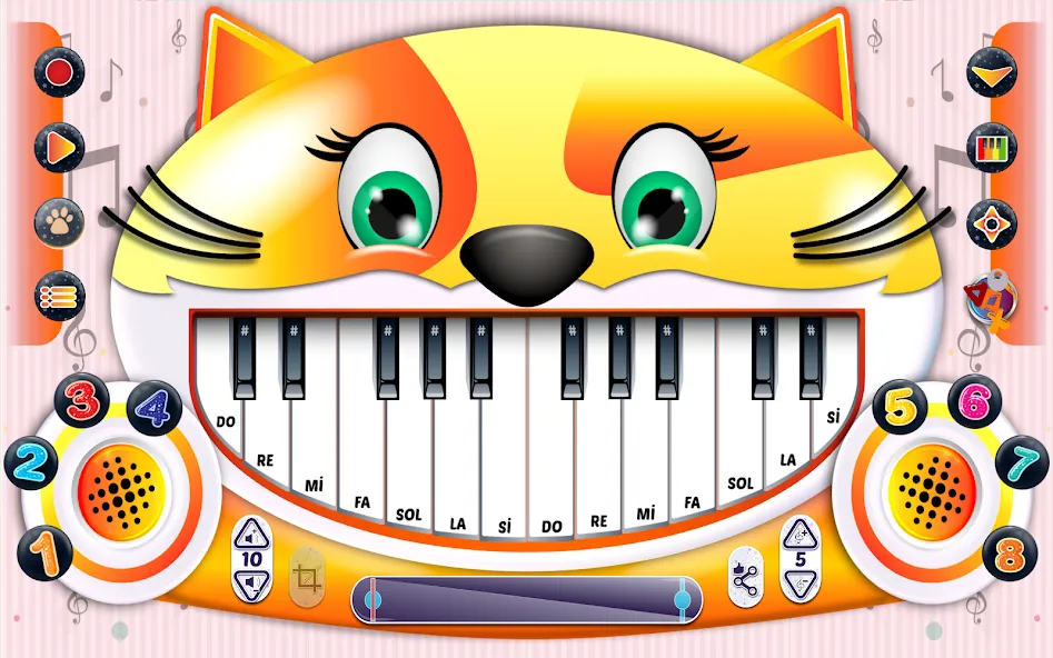 Meow Music - Sound Cat Piano (Мяу Музыка) [МОД Много монет] Screenshot 1