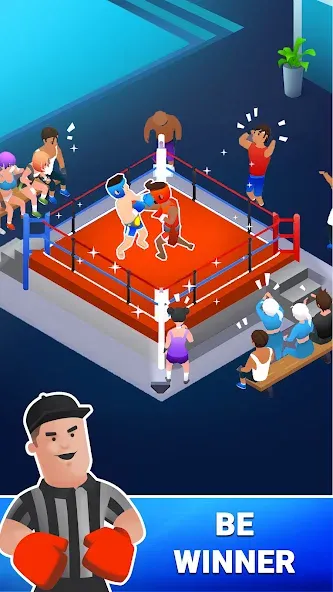 Boxing Gym Tycoon 3D: MMA Club (Боксерская Гимназия Тайкун 3D) [МОД Unlocked] Screenshot 2