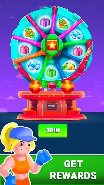 Boxing Gym Tycoon 3D: MMA Club (Боксерская Гимназия Тайкун 3D) [МОД Unlocked] Screenshot 5